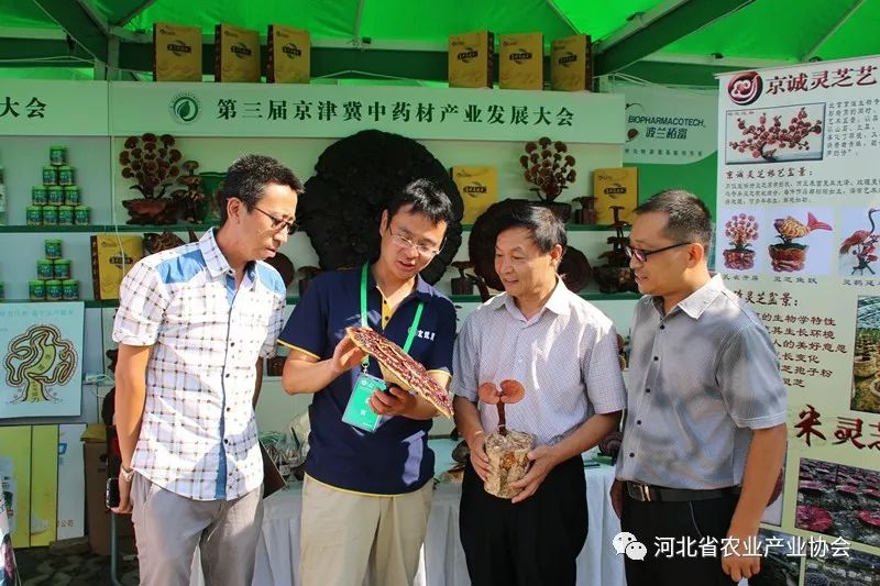 孙悦明会长与部分会员参加第三届京津冀中药材产业发展大会